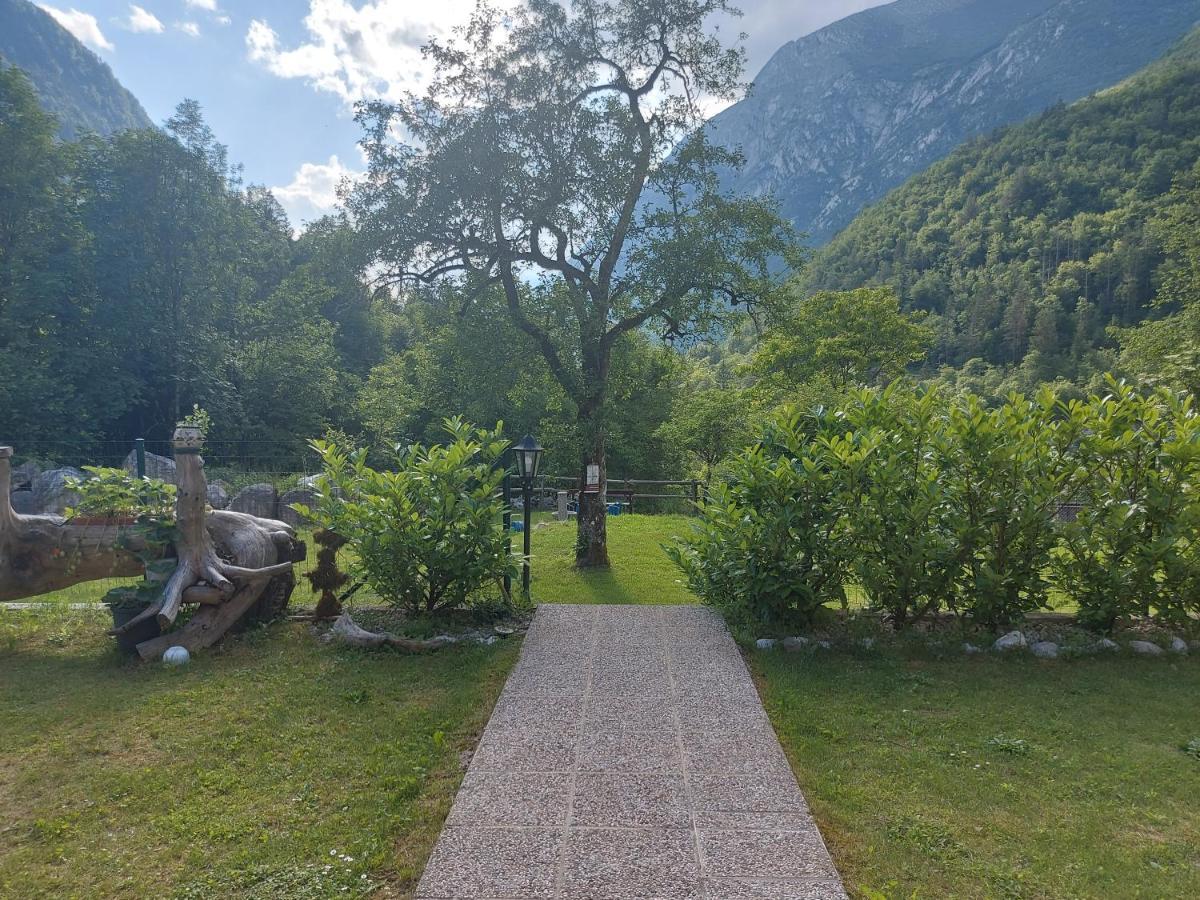 Apartmaji Katrc Soča Exterior foto