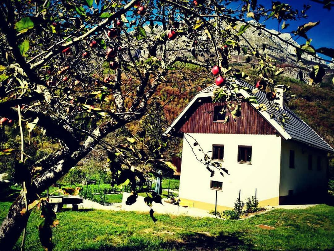 Apartmaji Katrc Soča Exterior foto